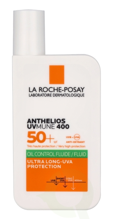 La Roche LRP Anthelios UVmune 400 Tinted Fluid SPF50+ 50 ml in de groep BEAUTY & HEALTH / Huidsverzorging / Zonnebank / Zonnebescherming bij TP E-commerce Nordic AB (D20025)