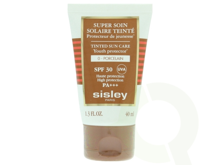 Sisley Tinted Sun Care SPF30 40 ml #00 Porcelain in de groep BEAUTY & HEALTH / Huidsverzorging / Zonnebank / Zonnebescherming bij TP E-commerce Nordic AB (D20051)