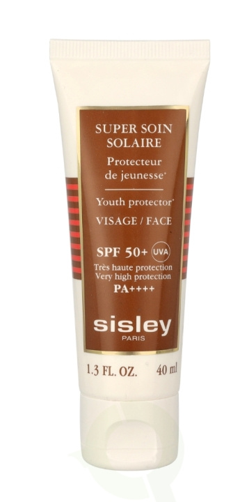 Sisley Super Soin Solaire Face Youth Protector SPF50+ PA++++ 40 ml in de groep BEAUTY & HEALTH / Huidsverzorging / Zonnebank / Zonnebescherming bij TP E-commerce Nordic AB (D20060)