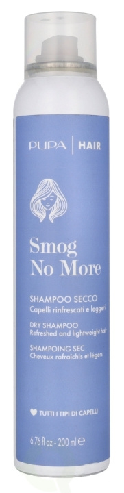 Pupa Milano Pupa Smog No More Dry Shampoo 200 ml in de groep BEAUTY & HEALTH / Haar & Styling / Haarverzorging / Droogshampoo bij TP E-commerce Nordic AB (D20084)