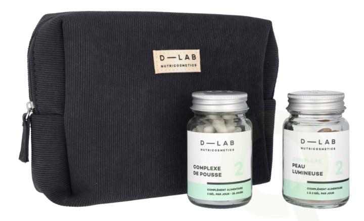 D-Lab Nutricosmetics D-Lab Beaute-Datale Duo Capsules Set 40.3 g Complexe De Pousse 56 Caps/Complexe Peau Lumineuse 28 Caps in de groep BEAUTY & HEALTH / Huidsverzorging / Gezicht / Huidserum bij TP E-commerce Nordic AB (D20086)