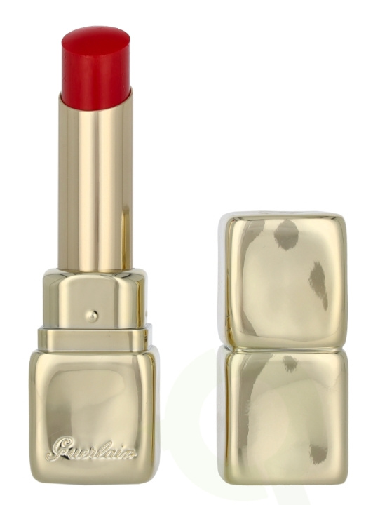 Guerlain Kiss Kiss Shine Bloom Lip Colour 3.2 g #709 Petal Red in de groep BEAUTY & HEALTH / Makeup / Lippen / Lippenstift bij TP E-commerce Nordic AB (D20166)