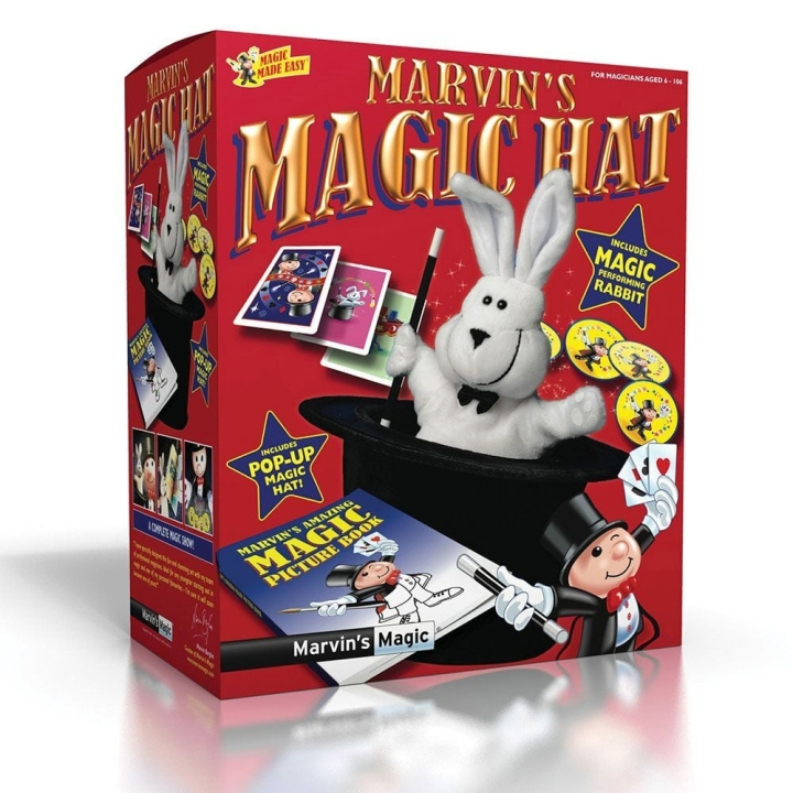 Marvin\'s Magic Konijn en hoge hoed (MME003) in de groep SPEELGOED, KINDER- & BABYPRODUCTEN / Speelgoed / Speelset bij TP E-commerce Nordic AB (D20210)