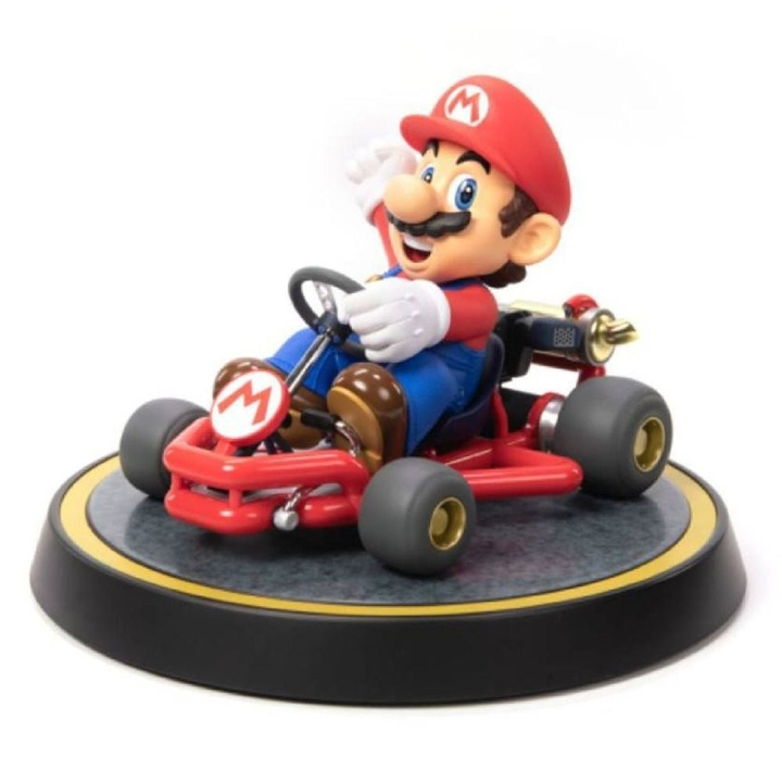 First4Figures MARIO KART - PVC GESCHILDERD STANDBEELD (STANDAARD EDITIE) in de groep SPORT, VRIJE TIJD & HOBBY / Leuke dingen / Verzamelobjecten bij TP E-commerce Nordic AB (D20224)