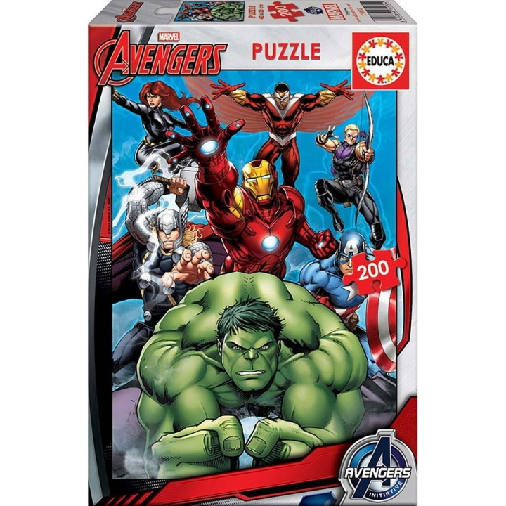 Educa Puzzel - 200 Avengers (80-15933) in de groep SPEELGOED, KINDER- & BABYPRODUCTEN / Speelgoed / Kinderpuzzel bij TP E-commerce Nordic AB (D20250)