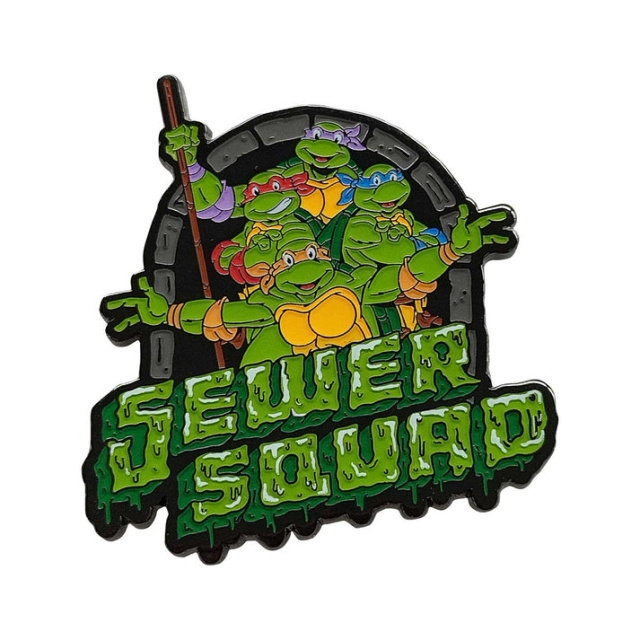 Fanatik Teenage Mutant Ninja Turtles Limited Edition 40e verjaardag Pin Badge in de groep SPORT, VRIJE TIJD & HOBBY / Leuke dingen / Verzamelobjecten bij TP E-commerce Nordic AB (D20253)
