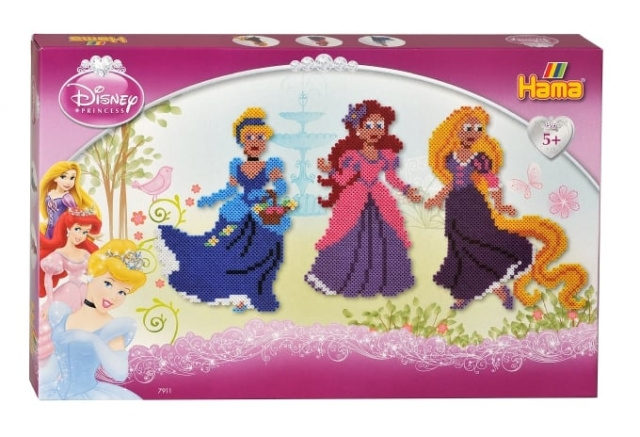 HAMA Beads Midi - Disney Princess geschenkdoos - 6000 stuks (387911) in de groep SPORT, VRIJE TIJD & HOBBY / Hobby / Kralen bij TP E-commerce Nordic AB (D20267)
