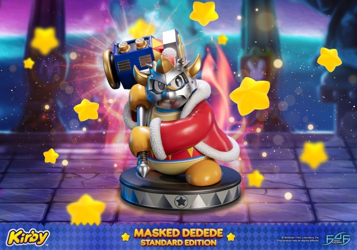 First4Figures Kirby (Gemaskerde Dedede) RESIN standbeeld in de groep SPORT, VRIJE TIJD & HOBBY / Leuke dingen / Verzamelobjecten bij TP E-commerce Nordic AB (D20269)