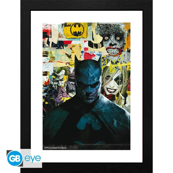 DC Comics Ingelijste print Batman (30x40) x2 in de groep SPORT, VRIJE TIJD & HOBBY / Leuke dingen / Verzamelobjecten bij TP E-commerce Nordic AB (D20271)