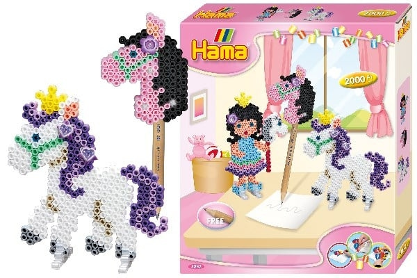 Hama Midi Gift Box Pony Been - (383252) in de groep SPEELGOED, KINDER- & BABYPRODUCTEN / Speelgoed / Ambachten bij TP E-commerce Nordic AB (D20283)