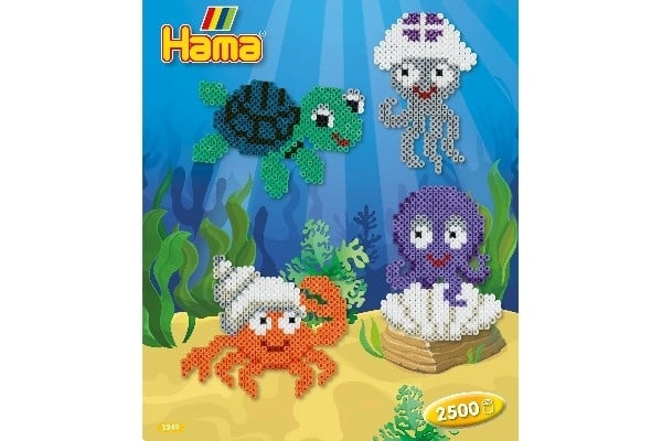 Hama Midi geschenkdoos zeedieren - (383249) in de groep SPEELGOED, KINDER- & BABYPRODUCTEN / Speelgoed / Ambachten bij TP E-commerce Nordic AB (D20284)