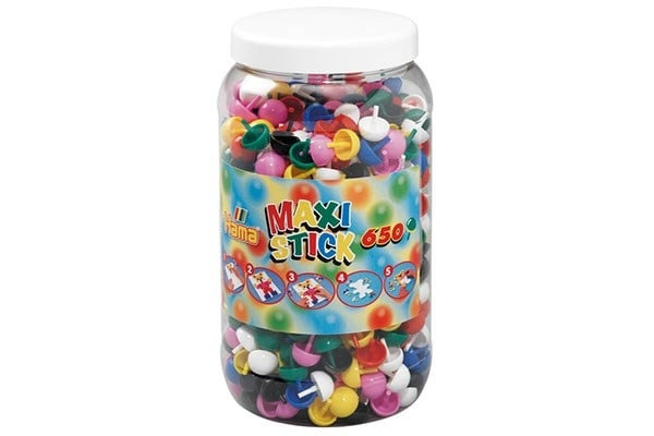 Hama Maxi Stick Stifter 650stk - (389791) in de groep SPEELGOED, KINDER- & BABYPRODUCTEN / Speelgoed / Ambachten bij TP E-commerce Nordic AB (D20285)