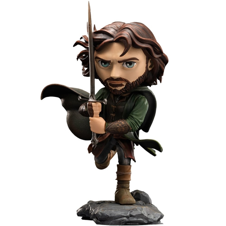 Lord of the Rings Iron Studios & Minico Lord of the Rings - Aragorn Figuur in de groep SPORT, VRIJE TIJD & HOBBY / Leuke dingen / Verzamelobjecten bij TP E-commerce Nordic AB (D20291)