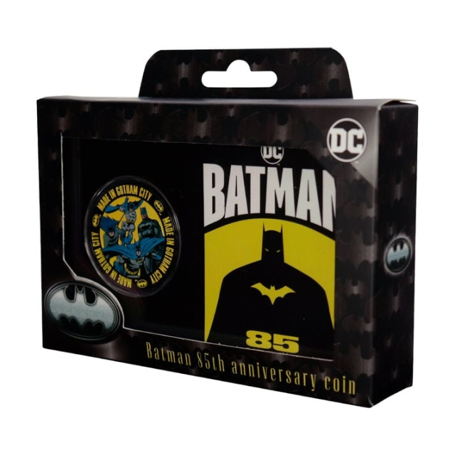 Fanatik Batman Limited Edition 85e Verjaardag Collectible Coin in de groep SPORT, VRIJE TIJD & HOBBY / Leuke dingen / Verzamelobjecten bij TP E-commerce Nordic AB (D20301)
