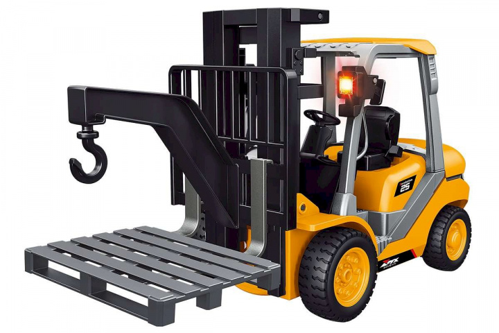 MX R/C Constructions Heftruck R/C 1:18 2,4GHz, 3,7V Li-Ion, 9 kanalen (471468) in de groep SPEELGOED, KINDER- & BABYPRODUCTEN / Op afstand bestuurbaar / Overige RC bij TP E-commerce Nordic AB (D20324)