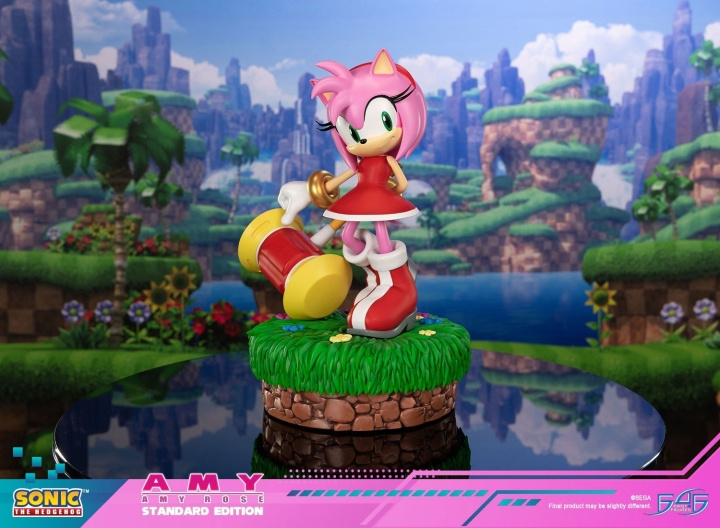 First4Figures Sonic The Hedgehog (Amy Rose) RESIN standbeeld in de groep SPORT, VRIJE TIJD & HOBBY / Leuke dingen / Verzamelobjecten bij TP E-commerce Nordic AB (D20325)