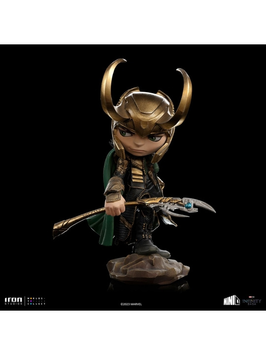 IronStudios - MiniCo Marvel Avengers Infinity Saga Loki in de groep SPORT, VRIJE TIJD & HOBBY / Leuke dingen / Verzamelobjecten bij TP E-commerce Nordic AB (D20327)