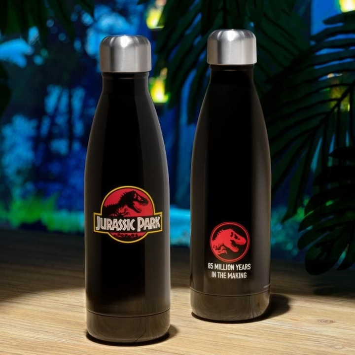 Metalen Jurassic Park-waterfles in de groep SPORT, VRIJE TIJD & HOBBY / Leuke dingen / Verzamelobjecten bij TP E-commerce Nordic AB (D20337)