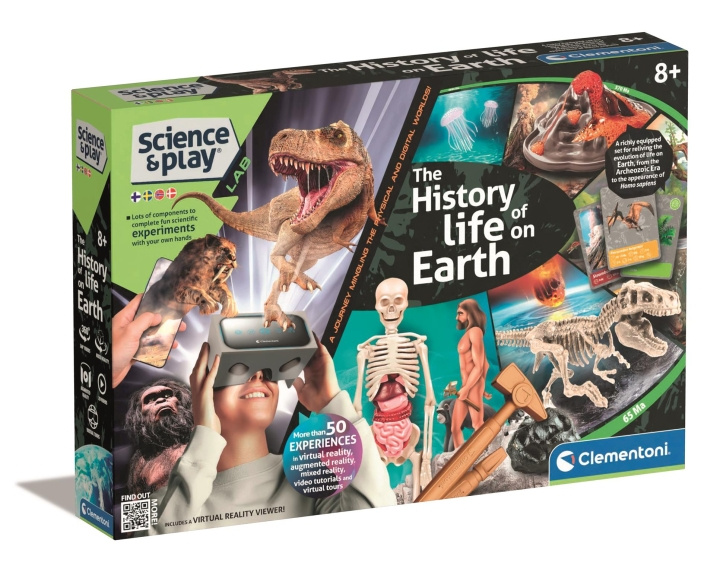 Clementoni Geschiedenis van het leven op aarde - (I-78837) in de groep SPEELGOED, KINDER- & BABYPRODUCTEN / Speelgoed / Speelset bij TP E-commerce Nordic AB (D20344)