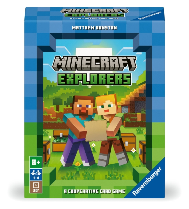 Ravensburger Minecraft Explorers (Nordisk) - 10822587 in de groep SPEELGOED, KINDER- & BABYPRODUCTEN / Spelletje / Kaartspel bij TP E-commerce Nordic AB (D20345)