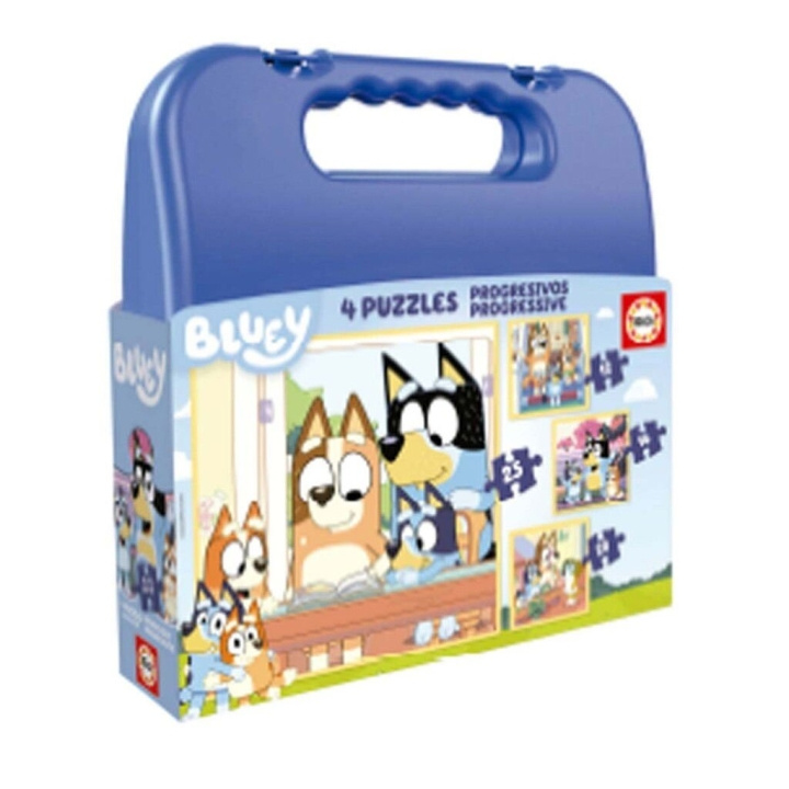 Educa Bluey Etui - (80-19380) in de groep SPEELGOED, KINDER- & BABYPRODUCTEN / Speelgoed / Kinderpuzzel bij TP E-commerce Nordic AB (D20359)