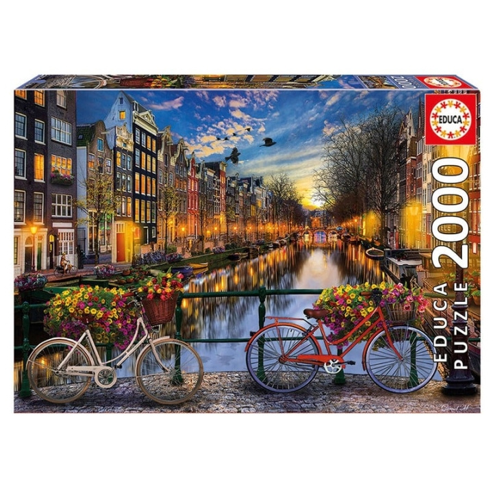 Educa Puzzel 2000 - Amsterdam ( 017127) in de groep SPORT, VRIJE TIJD & HOBBY / Hobby / Puzzel bij TP E-commerce Nordic AB (D20363)