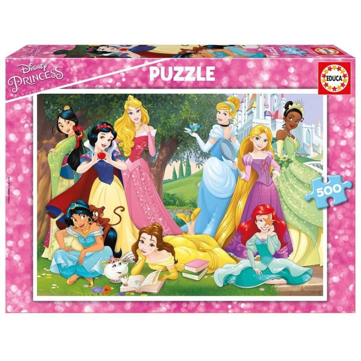Educa Puzzel - 500 stukjes - Disney prinsessen (017723) in de groep SPEELGOED, KINDER- & BABYPRODUCTEN / Speelgoed / Kinderpuzzel bij TP E-commerce Nordic AB (D20374)
