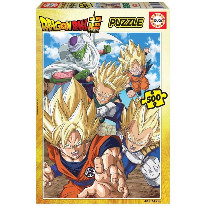 Educa Puzzel - 500 stukjes - Dragon Ball Super (80-18216) in de groep SPEELGOED, KINDER- & BABYPRODUCTEN / Speelgoed / Kinderpuzzel bij TP E-commerce Nordic AB (D20377)