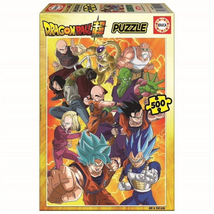 Educa Puzzel - 500 stukjes - Dragon Ball Super (80-19009) in de groep SPEELGOED, KINDER- & BABYPRODUCTEN / Speelgoed / Kinderpuzzel bij TP E-commerce Nordic AB (D20384)