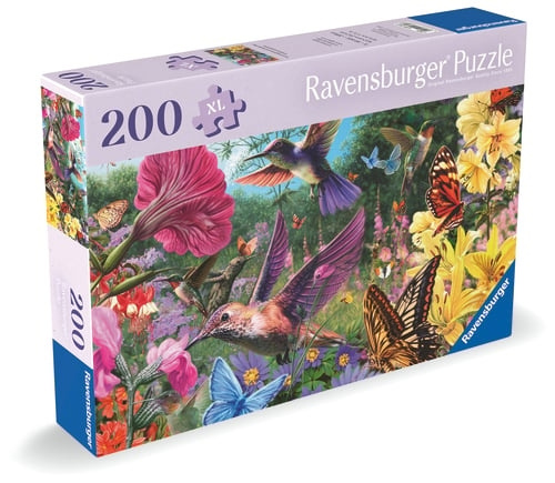 Ravensburger Kolibries & Vlinders - 200p (12001369) in de groep SPORT, VRIJE TIJD & HOBBY / Hobby / Puzzel bij TP E-commerce Nordic AB (D20400)