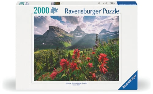 Ravensburger Pristine Mountains - 2000p (12001415) in de groep SPORT, VRIJE TIJD & HOBBY / Hobby / Puzzel bij TP E-commerce Nordic AB (D20402)
