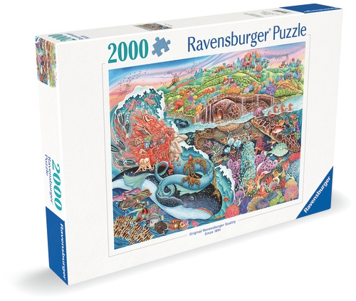 Ravensburger Thalassic Tale - 2000p (12001484) in de groep SPORT, VRIJE TIJD & HOBBY / Hobby / Puzzel bij TP E-commerce Nordic AB (D20404)