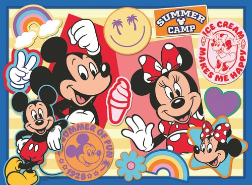 Ravensburger Mickey & Minnie\'s Road Trip - 200p (12004136) in de groep SPEELGOED, KINDER- & BABYPRODUCTEN / Speelgoed / Kinderpuzzel bij TP E-commerce Nordic AB (D20408)