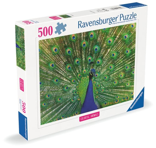 Ravensburger Pauw - 500p (12001332) in de groep SPORT, VRIJE TIJD & HOBBY / Hobby / Puzzel bij TP E-commerce Nordic AB (D20416)