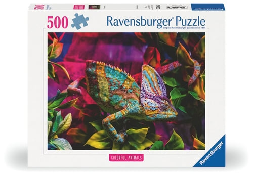 Ravensburger Kameleon - 500p (12001333) in de groep SPORT, VRIJE TIJD & HOBBY / Hobby / Puzzel bij TP E-commerce Nordic AB (D20417)