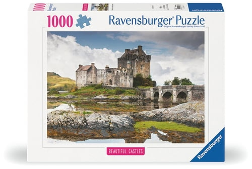 Ravensburger Prachtige Kastelen Schotland - 1000p (12001337) in de groep SPORT, VRIJE TIJD & HOBBY / Hobby / Puzzel bij TP E-commerce Nordic AB (D20421)