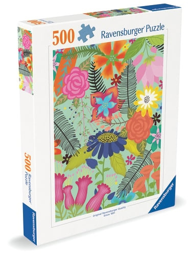 Ravensburger Bloemenjungle - 500p (12001382) in de groep SPEELGOED, KINDER- & BABYPRODUCTEN / Speelgoed / Kinderpuzzel bij TP E-commerce Nordic AB (D20426)