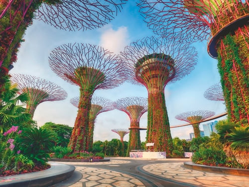 Ravensburger Garden By The Bay At Singapore - 1500p (12001396) in de groep SPEELGOED, KINDER- & BABYPRODUCTEN / Speelgoed / Kinderpuzzel bij TP E-commerce Nordic AB (D20430)
