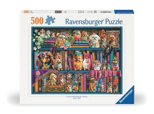 Ravensburger Kostbare Porseleinen Pups - 500p (12001466) in de groep SPORT, VRIJE TIJD & HOBBY / Hobby / Puzzel bij TP E-commerce Nordic AB (D20436)