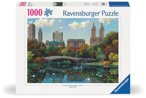 Ravensburger NY Central Park, Bow Bridge - 1000p (12001485) in de groep SPORT, VRIJE TIJD & HOBBY / Hobby / Puzzel bij TP E-commerce Nordic AB (D20438)