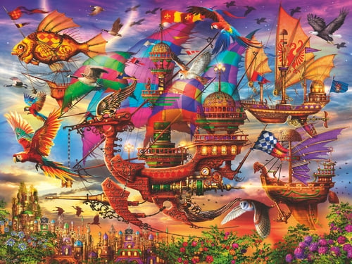 Ravensburger De Vlucht - 1500p (12001487) in de groep SPORT, VRIJE TIJD & HOBBY / Hobby / Puzzel bij TP E-commerce Nordic AB (D20439)