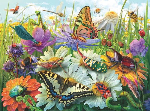 Ravensburger Wonderful World Of Insects - 100p (12004049) in de groep SPEELGOED, KINDER- & BABYPRODUCTEN / Speelgoed / Kinderpuzzel bij TP E-commerce Nordic AB (D20448)