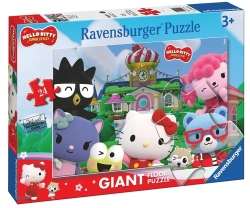 Ravensburger Hello Kitty Reuze Vloer Puzzel 24p - (12004076) in de groep SPEELGOED, KINDER- & BABYPRODUCTEN / Speelgoed / Kinderpuzzel bij TP E-commerce Nordic AB (D20451)