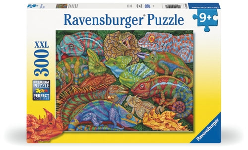 Ravensburger Riveting Reptielen - 300p (12004103) in de groep SPEELGOED, KINDER- & BABYPRODUCTEN / Speelgoed / Kinderpuzzel bij TP E-commerce Nordic AB (D20453)