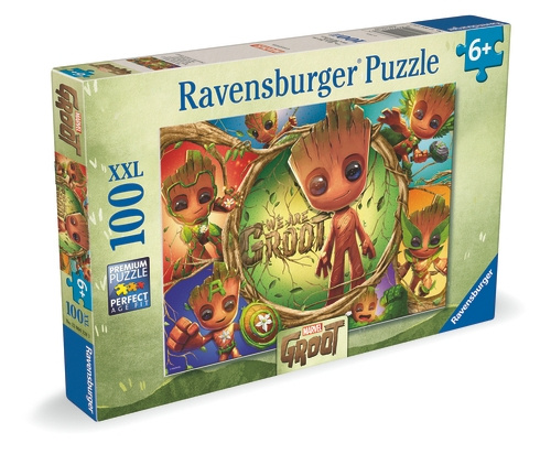 Ravensburger Marvel Groot - 100p (12004128) in de groep SPEELGOED, KINDER- & BABYPRODUCTEN / Speelgoed / Kinderpuzzel bij TP E-commerce Nordic AB (D20462)