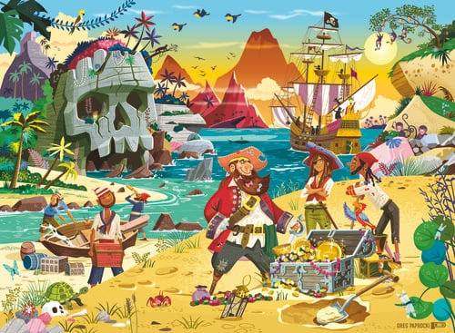 Ravensburger Schat - 100p (12004133) in de groep SPEELGOED, KINDER- & BABYPRODUCTEN / Speelgoed / Kinderpuzzel bij TP E-commerce Nordic AB (D20463)