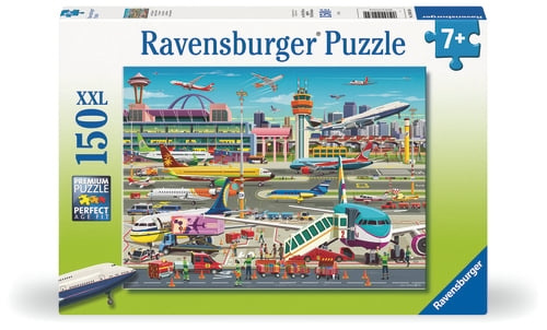 Ravensburger Airport Central 150p - (12004134) in de groep SPEELGOED, KINDER- & BABYPRODUCTEN / Speelgoed / Kinderpuzzel bij TP E-commerce Nordic AB (D20464)
