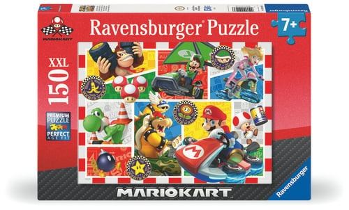Ravensburger Mario Kart 150p XXL - (12004143) in de groep SPEELGOED, KINDER- & BABYPRODUCTEN / Speelgoed / Kinderpuzzel bij TP E-commerce Nordic AB (D20465)