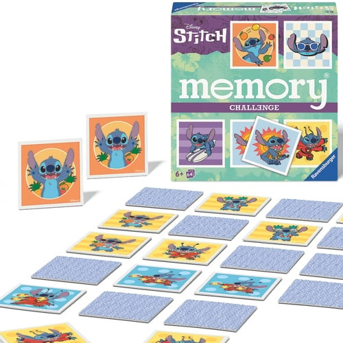 Ravensburger Disney Stitch Challenge memory 64 kaarten - (10624697) in de groep SPEELGOED, KINDER- & BABYPRODUCTEN / Spelletje / Bordspellen bij TP E-commerce Nordic AB (D20471)