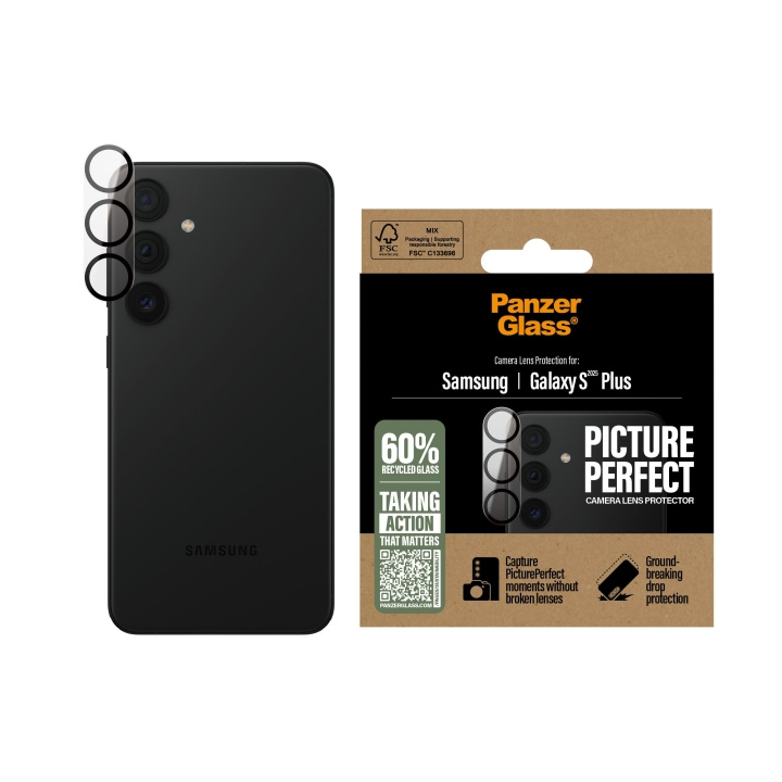 Panzer Glas - PicturePerfect lensbescherming Galaxy S25 Plus in de groep SMARTPHONE & TABLETS / Mobielbescherming / Samsung bij TP E-commerce Nordic AB (D20498)
